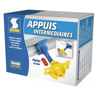 BOITE DE 50PCS APPUI INTERMEDIAIRE 180MM // BOITE DE 50PCS APPUI INTERMEDIAIRE 180MM //